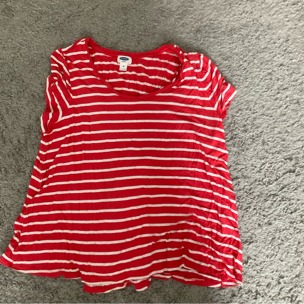 Old Navy Stripped Maternity/ Nursing Top